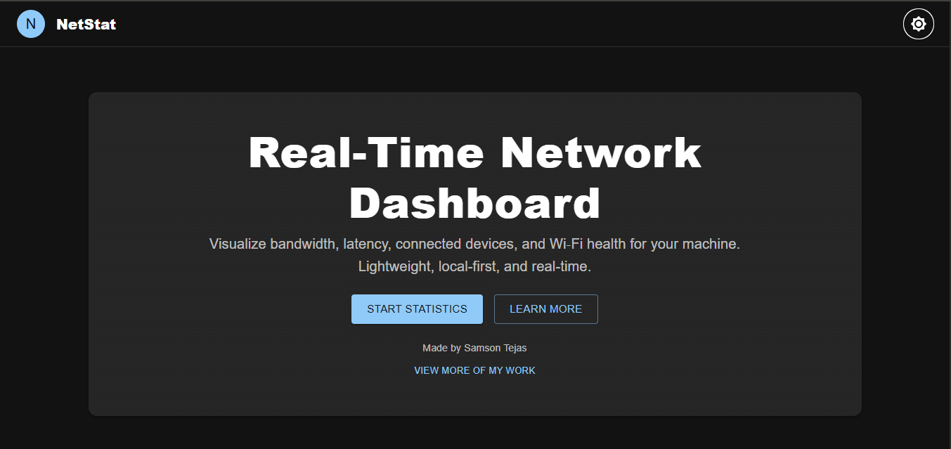 Netstat Dashboard